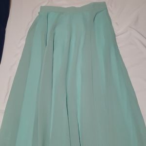 Chicwish chiffon maxi skirt